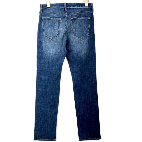 GAP Dark Blue Wash Straight Droit Jeans Size 28R - Picture 4 of 4